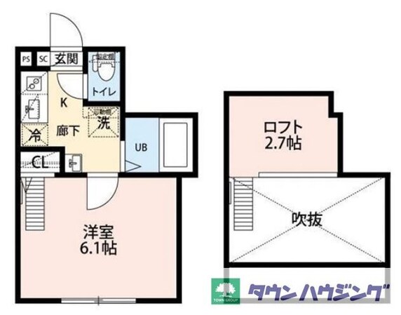 グランクオール明大前の物件間取画像